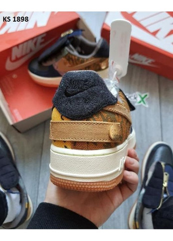 КРОССОВКИ ЖЕНСКИЕ NIKE AIR FORCE LOW JACK CACTUS НАЙК АИР ФОРС 1 ПРЕМИУМ No Brand комбинированные демисезоны (367172581)