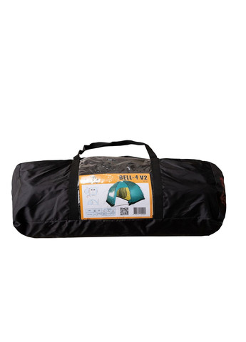 Намет Bell 4 (V2) 4 місний Зелений (TRT-081) Tramp (308863370)