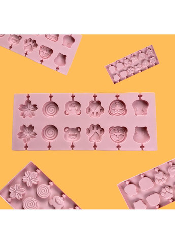 Силиконовая форма для леденцов, конфет в форме животных Animals ( ) China (366874868)