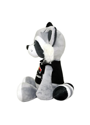 Плюшевая патриотическая мягкая игрушка Енот 23см, игрушка в плитоноске с вышивкой и символикой Украины Tigres (317589171)