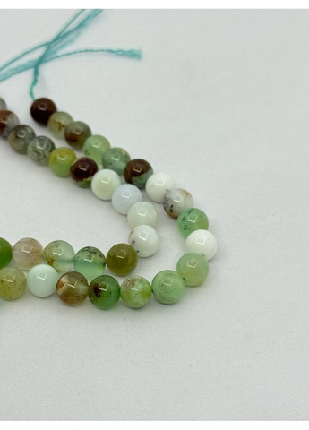 Хризопраз на нитці без застібки 6 мм 40 см Зелений No Brand (363829821)