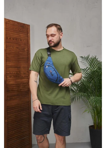 Бананка Fila синий меланж # - (395665691)