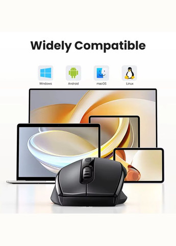 Бездротова миша 1600 DPI 2.4G M511 Black Ugreen (327433240)