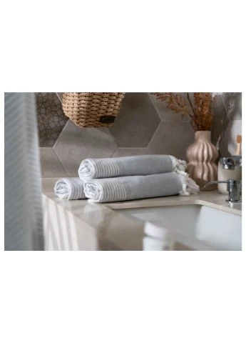 Полотенце SPA 90х180см 100% хлопок, (ART2690GR) Ardesto серый