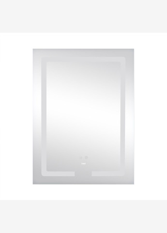 Зеркало Kubis 600х800 с LED-подсветкой Touch, с антизапотеванием, с димером, рег. яркости LD78LF9376080 LIDZ KU1 (338434584)