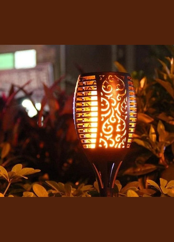 Світильник для саду на сонячній батареї flame led light XF-6017 з ефектом полум'я (1857352407) Solar (326811572)