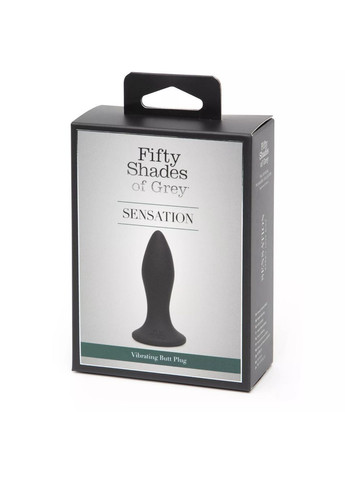 Анальна пробка Sensation Vibrating Butt Plug Fifty Shades of Grey (372737811)