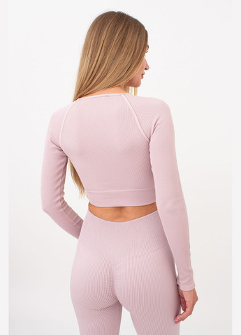 Топ вкорочений Giulia T-SHIRT WITH LONG SLEEVES - (338629166)