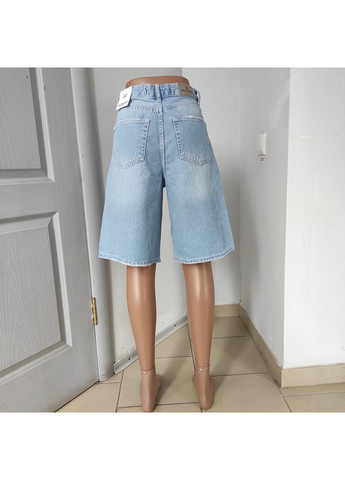 Шорты Zeo Basik женские джинсовые багги хлопок 32 голубые Zeo Basic (365866046)