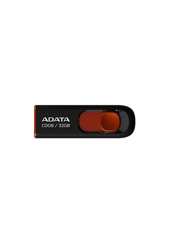 Флеш накопитель выдвижной Classic C008 32 ГБ черно-красный ADATA (293516927)