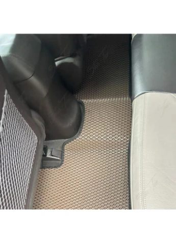 Комплект килимків до салону на Hyundai Tucson II (LM) (2010 - 2015) EU/Korea EVA/Ромб Чорний + Сірий Star-Tex (385121608)