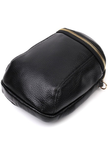 Сумка через плечо женская кожаная 22338 Черный Vintage (302008004)