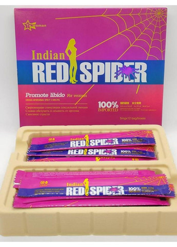 Краплі Червоний Павук жіночий збудник 5мл (ціна за упаковку, 12 штук) Loveshop (291412424)