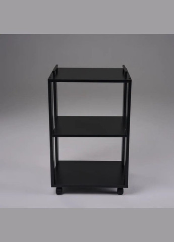 Этажерка из дерева для ванной на колёсиках Коритос венге (АБТ-010112) No Brand (328209463)