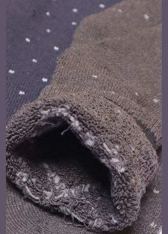 Комбинированные набор носков женских махровых 3 штуки Let's Shop рисунки (304501445)