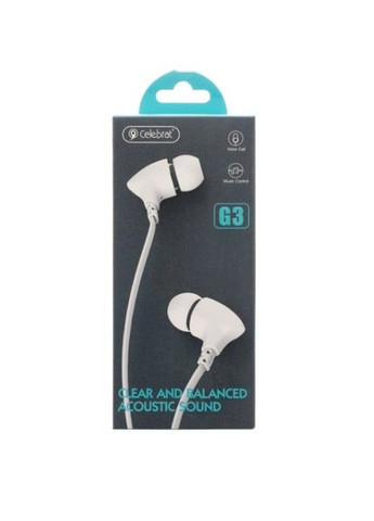 Навушники G3 White Celebrat (317192619)