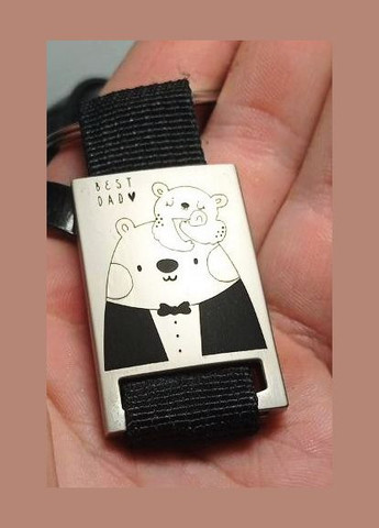 Подарунковий брелок на ключі з індивідуальним написом на замовлення/сувенір на подарунок No Brand (298482954)