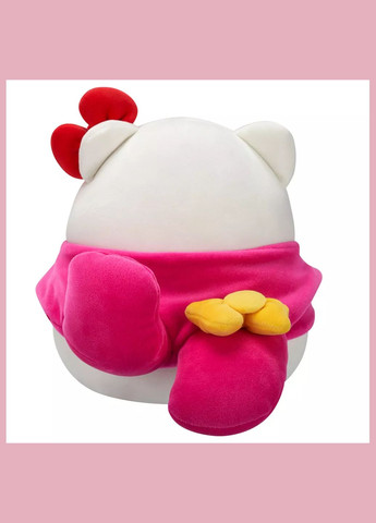 Мягкая игрушка Hello Kitty Хелоу Китти в образе Моя Мелоди 20 см (SQSN00390) Squishmallows (326805433)