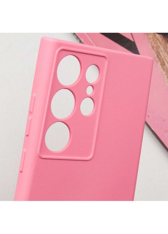 Чехол Silicone Cover Full Camera для Samsung Galaxy S24 Ultra Pink Lakshmi (355874223)