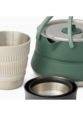 Набор посуды Detour Stainless Steel Kettle Cook Set w/ 1.6L Kettle (3 Piece) Sea To Summit (367080492)