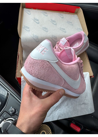 Кроссовки женские Nike Cortez Vintage Suede Pink | Найк Кортез розовые No Brand коричневые демисезоны (349729022)