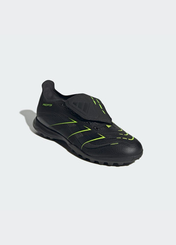 Черные летние бутсы predator league fold-over tongue turf adidas