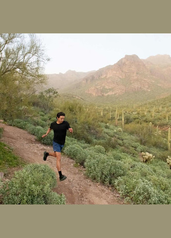 Синяя футболка cirriform onyx Ultimate Direction