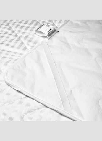 Водонепроникний наматрацник із силіконізованого волокна в мікрофібрі, з гумками по кутам, 140х200см Iglen (305687396)