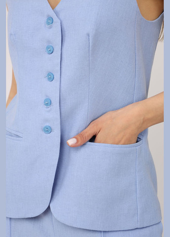 Жилет жіночий колір блакитний CB-00276452 Yuki (333930620)