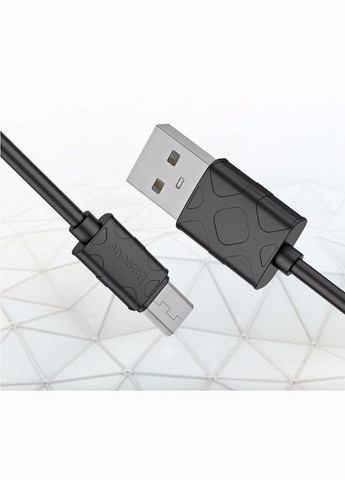 Кабель Yaven Cable Micro USB 2.1 A (1 м) Black Baseus (324234716)
