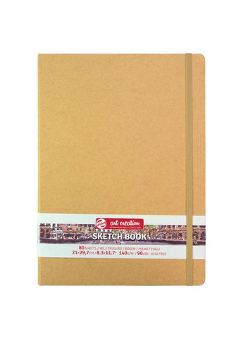 Блокнот для графіки Talens Art Creation А4 140г/м2 80л Kraft Royal Talens (362577879)