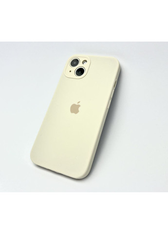 Чехол на айфон 13 Silicone case на 13 full camera силиконовый закрытая камера / Beige No Brand (369137014)