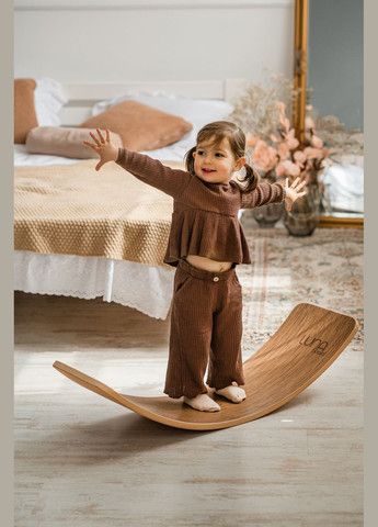 Рокерборд Luna Toys Junior 95 см x 29 см x 20 см Тікове дерево LunaToys (306552740)