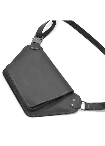 Мужская кожаная сумка на пояс 14х29х5 см TARWA (315871539)