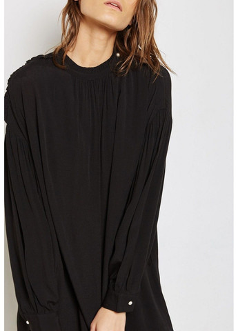 Черное кэжуал платье Mango однотонное