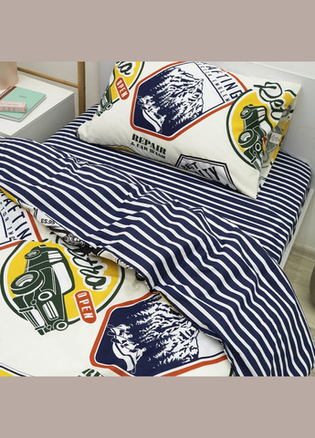 Комплект постільної білизни Підлітковий Ранфорс 24272 Viluta (365289780)