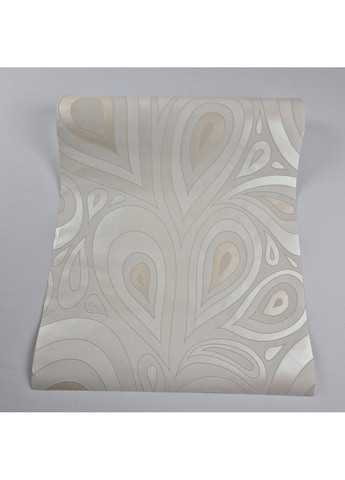 Обои виниловые на флизелине 0.53 × 10.05 м 57270, бежевые для спальни, гостиной, коридора MARBURG (368895689)