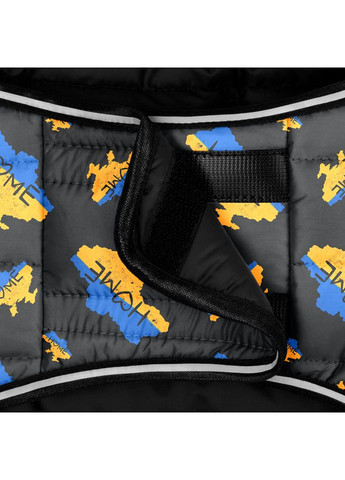 Куртка-накидка для собак Clothes, рисунок "Дом", А 47 см, B 68-80 см, С 42-52 см WAUDOG (363198737)