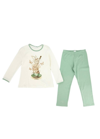 Бірюзова піжама, арт. 54241, topo fatato, 4 роки, 104 см La Perla