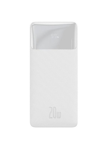 Портативний акумулятор Bipow Digital Display OE 10000 mAh 20 W (PPBD050502) білий Baseus (279554167)