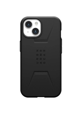 Чехол-накладка Civilian Magsafe для Apple iPhone 15 Black (114287114040) Urban Armor Gear (341486152)