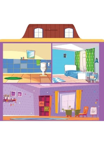 Многократные наклейки. Кукольный дом Торсінг (370064949)