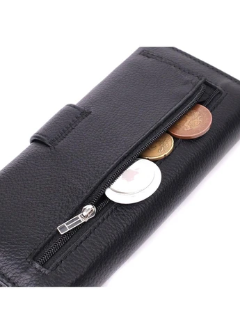 Женский кошелек из натуральной кожи 22548 Черный st leather (385208707)