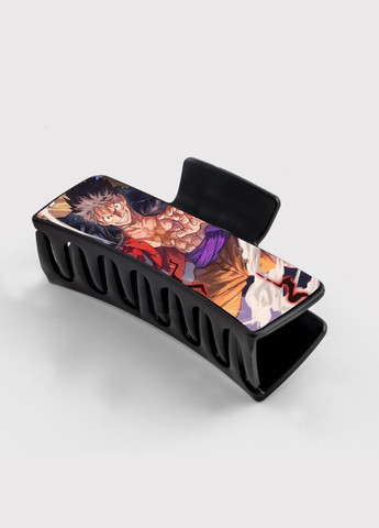 Заколка крабик для волос Аниме Ван пес #0018 черный No Brand (315631351)