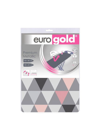 Чехол для гладильной доски METALLIC DC42F3M Eurogold (364790466)