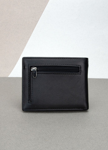 Гаманець чоловічий шкіряний на магніті 208E чорний Mario Dion (322408499)