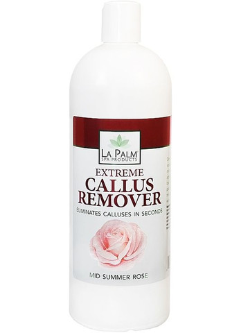 Інтенсивний засіб для видалення натоптишів і ороговілостей Extreme Callus Remover Mid Summer Rose 236ml (1329489-7973671) La Palm (369125404)