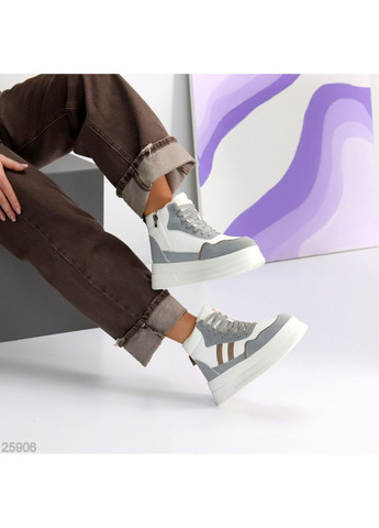 Зимние хайтопы Helen белые зима (368827228)