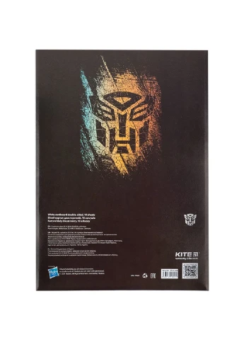 Картон белый А4 10 л. Transformers TF24-254 210г/м2 4063276218995 Kite (306738929)