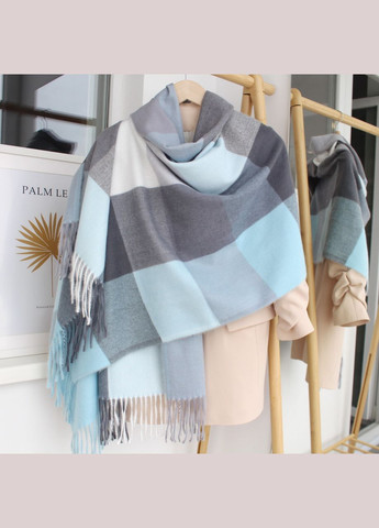 Кашеміровий шарф у клітку "Лана" 138003 Cashmere (322502072)